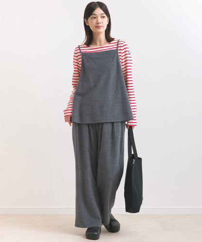 【OMNES】フェルトキャミソール＆ワイドパンツ 2WAYセットアップ【253W427OMN025】