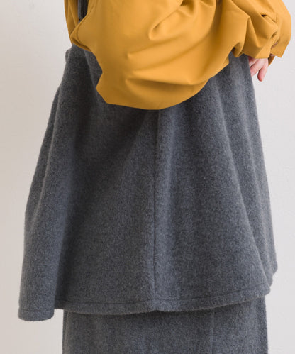 【OMNES】フェルトキャミソール＆ワイドパンツ 2WAYセットアップ【253W427OMN025】