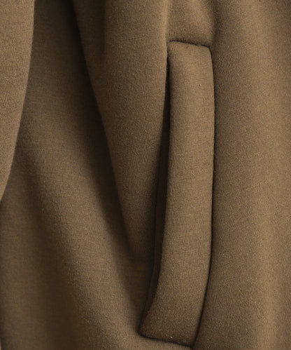 【OMNES】裏起毛ボンディング スタンドジップオーバーサイズブルゾン【253W427OMN031】