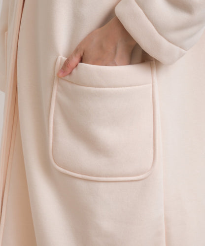 【OMNES】裏起毛ボンディングボタンフードコートアウター【253W427OMN032】