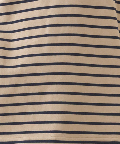 【OMNES】キッズ コットン長袖ボーダーTシャツ【253K427OMN049】