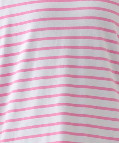 【OMNES】キッズ コットン長袖ボーダーTシャツ【253K427OMN049】