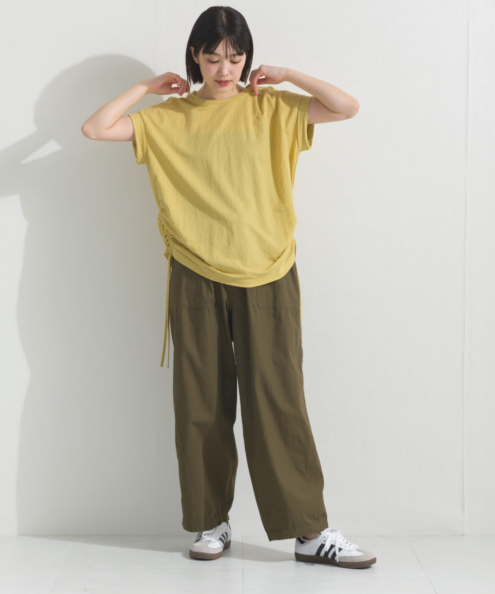【OMNES】ワッシャーダンプ＆デニムバルーンカーゴパンツ【253W427OMN067】