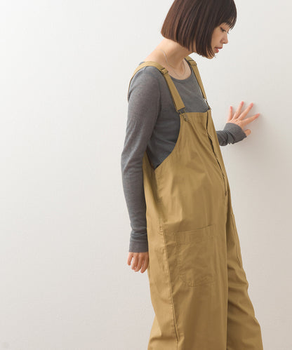 【OMNES】ワッシャーダンプ＆デニムサロペット【253W427OMN068】