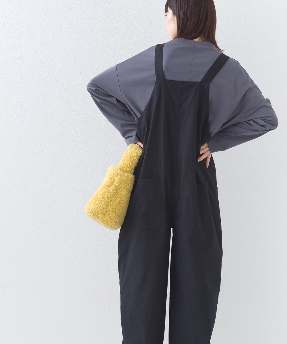 【OMNES】ワッシャーダンプ＆デニムサロペット【253W427OMN068】