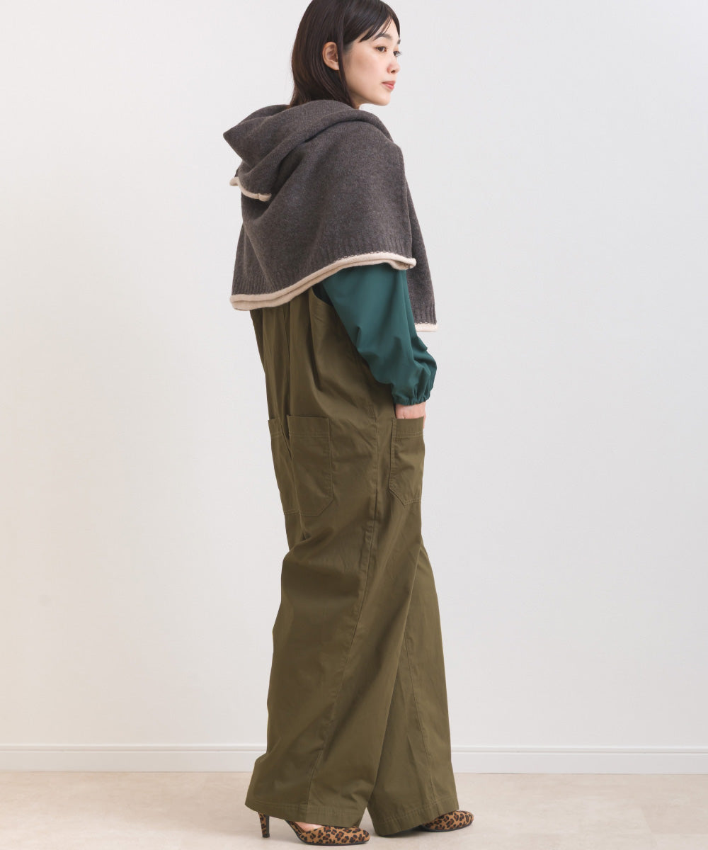 【OMNES】ワッシャーダンプ＆デニムサロペット【253W427OMN068】