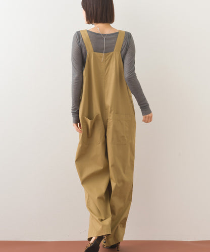 【OMNES】ワッシャーダンプ＆デニムサロペット【253W427OMN068】