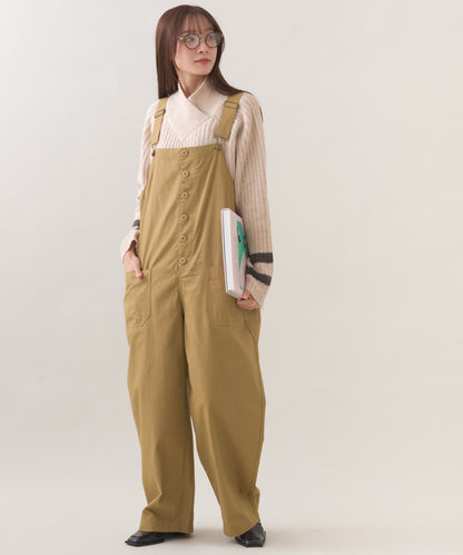 【OMNES】ワッシャーダンプ＆デニムサロペット【253W427OMN068】