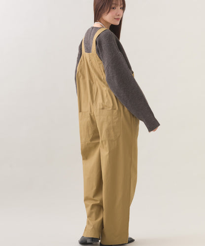 【OMNES】ワッシャーダンプ＆デニムサロペット【253W427OMN068】