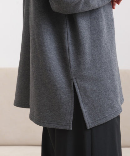 【OMNES】テック裏毛ポロスウェット長袖プルオーバー【253W427OMN076】