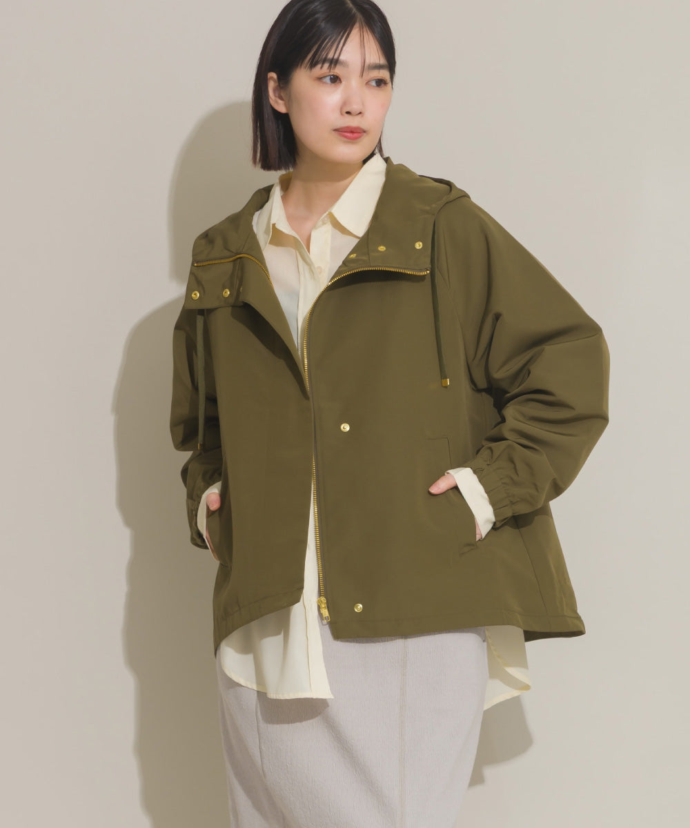 【OMNES】撥水加工ジップアップマウンテンパーカージャケット【253W427OMN079】