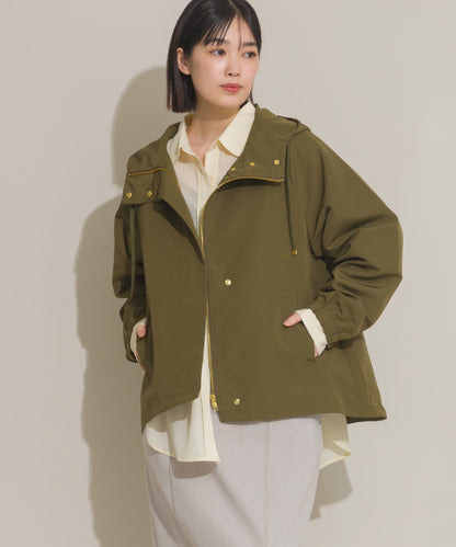 【OMNES】撥水加工ジップアップマウンテンパーカージャケット【253W427OMN079】
