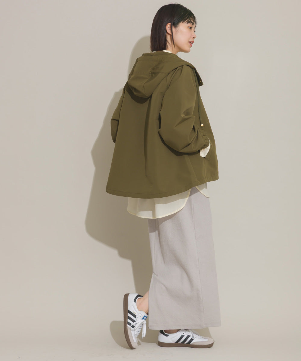 【OMNES】撥水加工ジップアップマウンテンパーカージャケット【253W427OMN079】