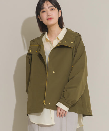 【OMNES】撥水加工ジップアップマウンテンパーカージャケット【253W427OMN079】