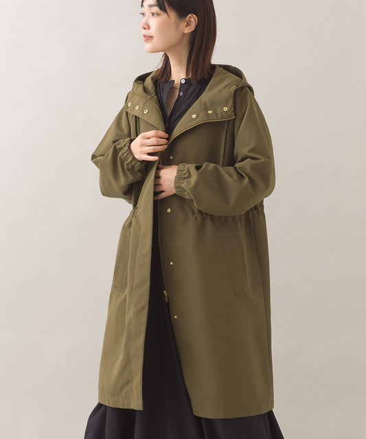 【OMNES】撥水加工マウンテンパーカーロングコート【253W427OMN080】