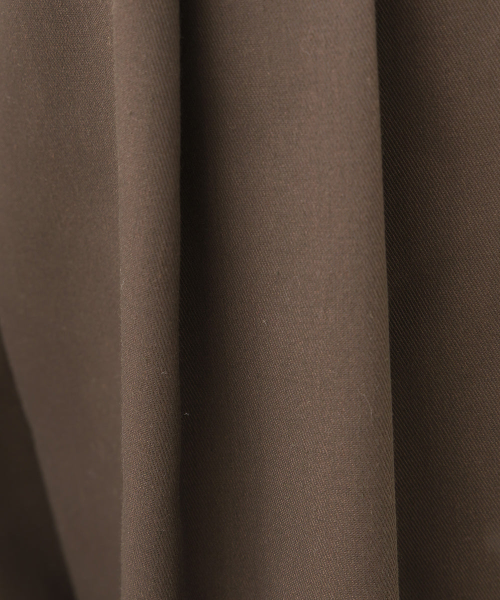 【OMNES】ハイウエストツータックチノパンツ【253W432OMN118】