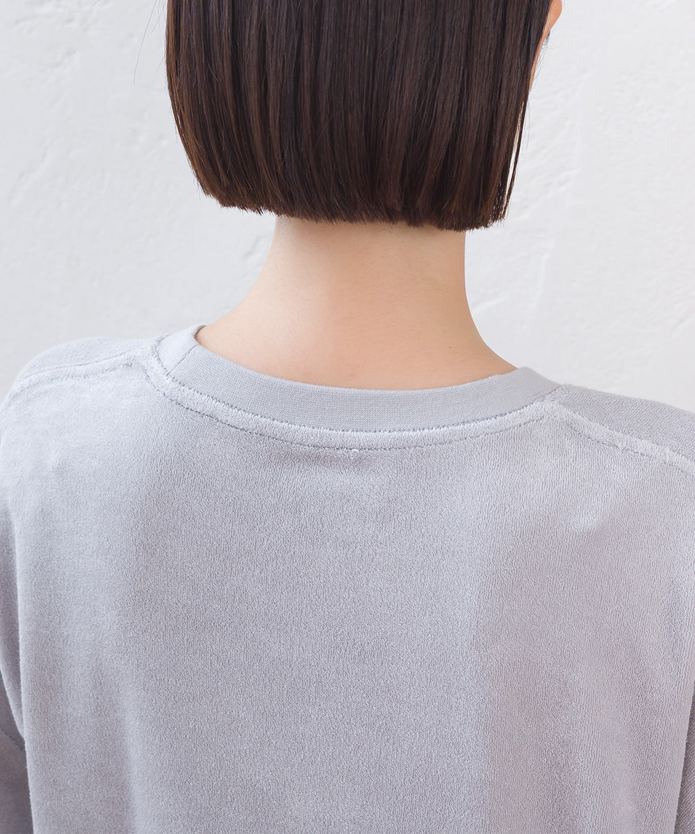 【arbol】ユニセックス パイル長袖Tシャツ ルームウェア【253W430ALB002】