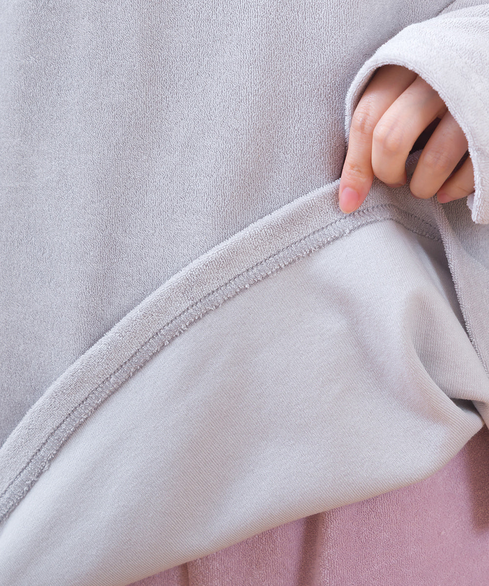 【arbol】ユニセックス パイル長袖Tシャツ ルームウェア【253W430ALB002】