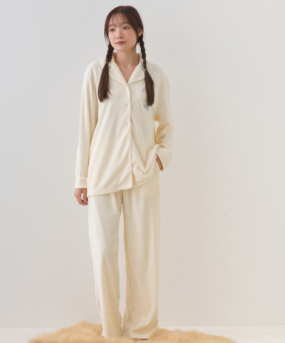 【arbol】ユニセックス パイルリラックスウェア ルームウェア【253W430ALB004】