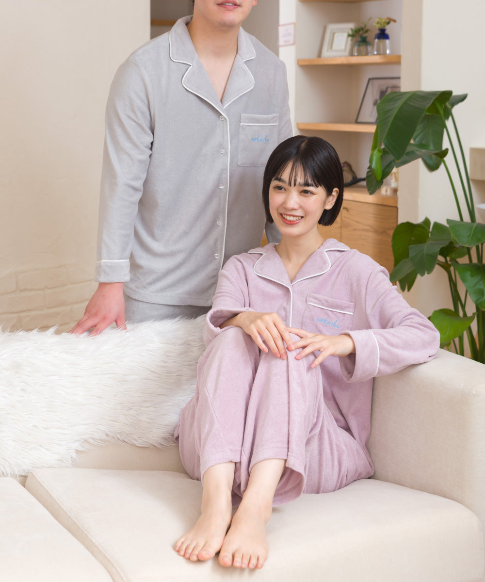 【arbol】ユニセックス パイルリラックスウェア ルームウェア【253W430ALB004】