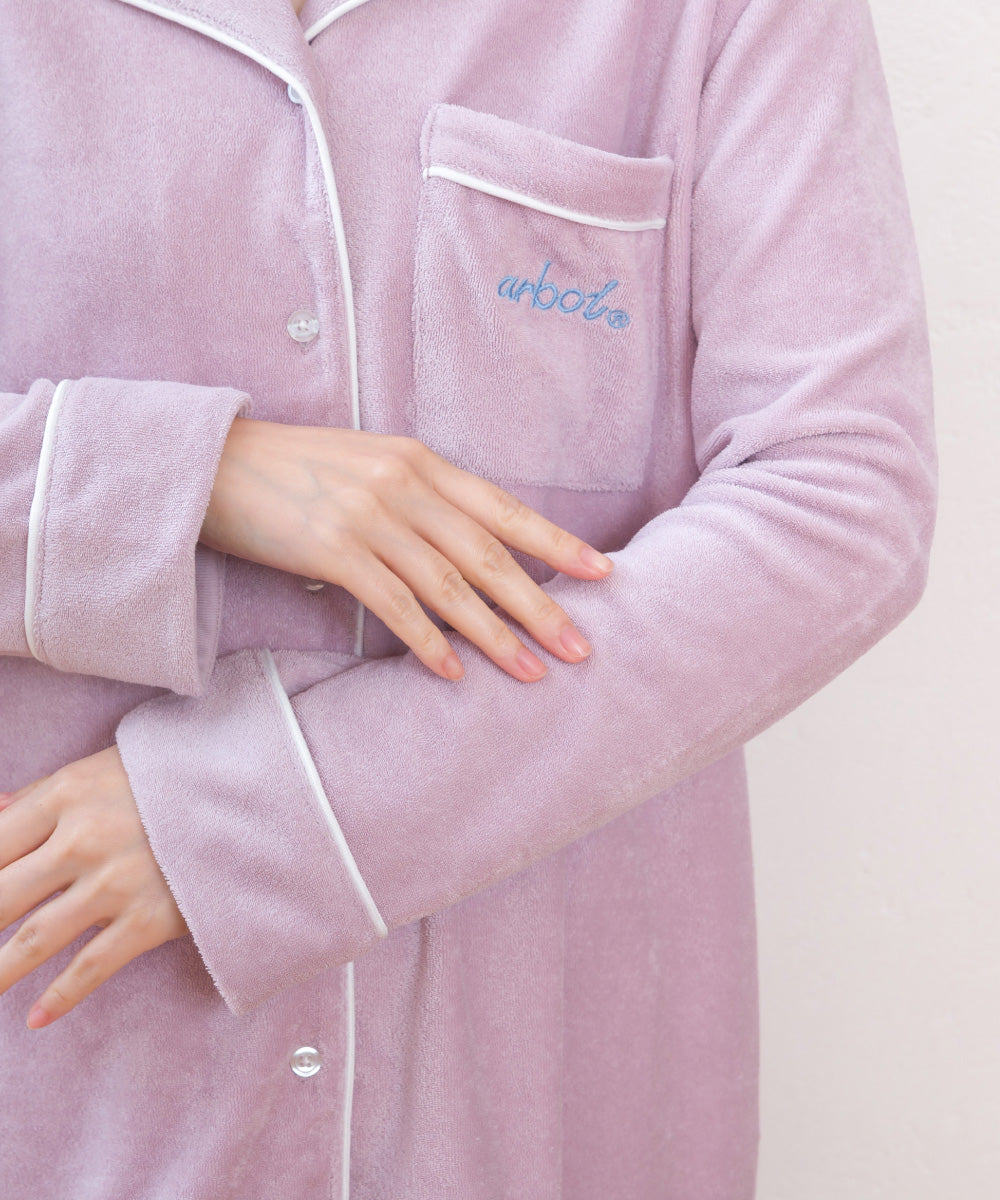 【arbol】ユニセックス パイルリラックスウェア ルームウェア【253W430ALB004】