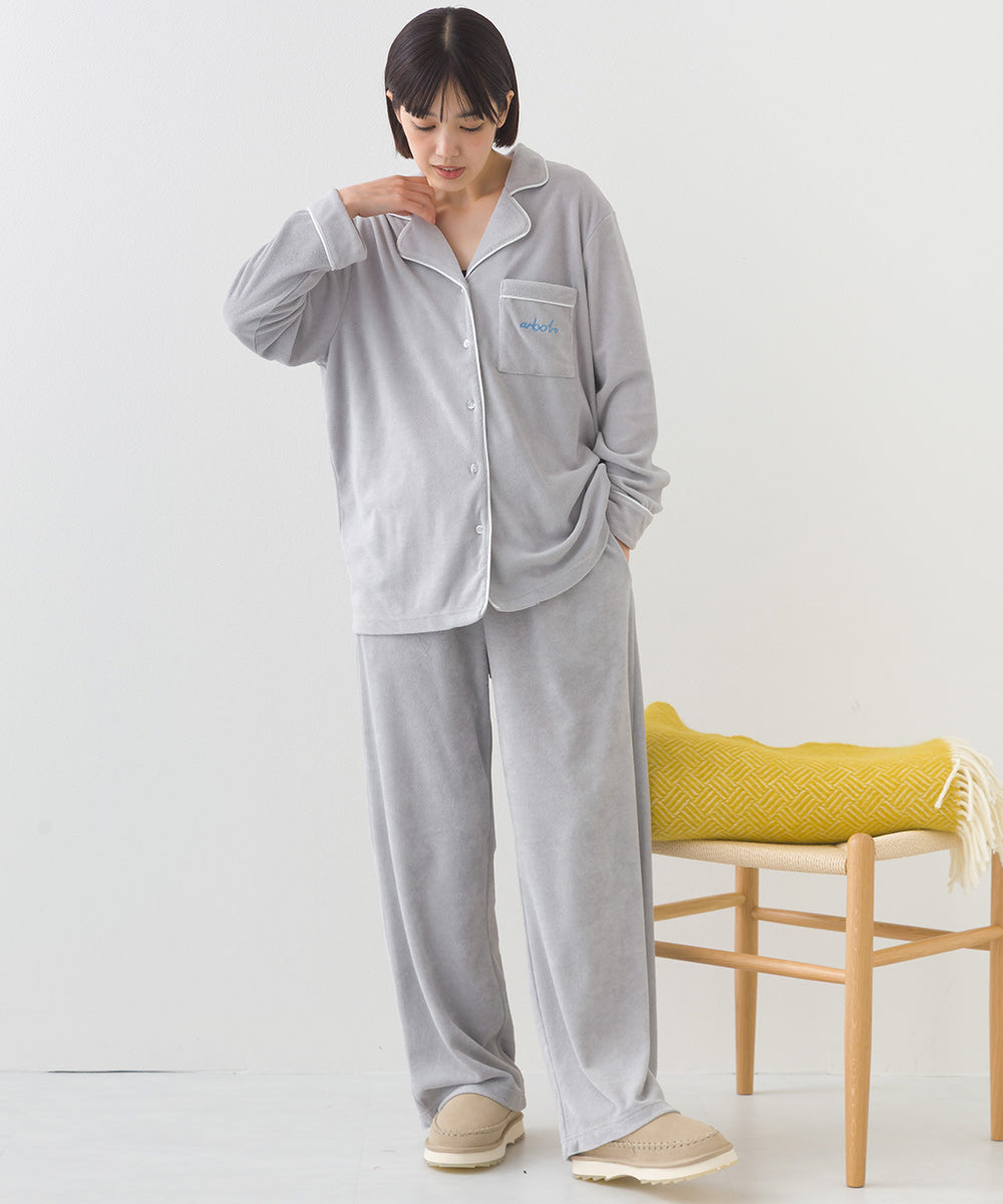 【arbol】ユニセックス パイルリラックスウェア ルームウェア【253W430ALB004】