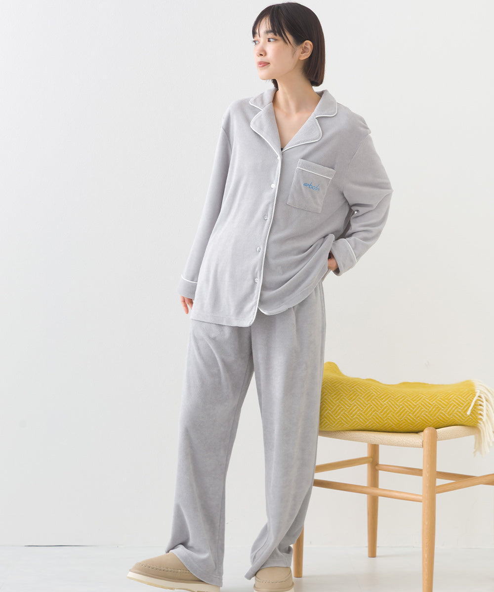 【arbol】ユニセックス パイルリラックスウェア ルームウェア【253W430ALB004】