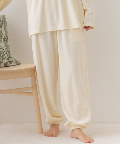 【arbol】ユニセックス パイルジョガーパンツ ルームウェア【253W432ALB001】