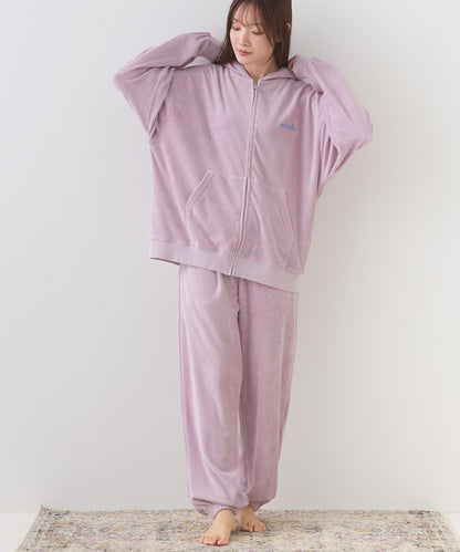 【arbol】ユニセックス パイルジョガーパンツ ルームウェア【253W432ALB001】