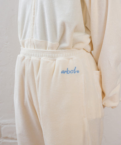 【arbol】ユニセックス パイルジョガーパンツ ルームウェア【253W432ALB001】