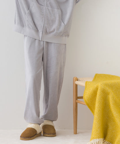 【arbol】ユニセックス パイルジョガーパンツ ルームウェア【253W432ALB001】