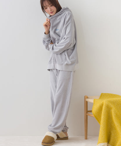 【arbol】ユニセックス パイルジョガーパンツ ルームウェア【253W432ALB001】