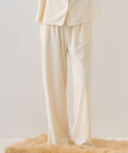 【arbol】ユニセックス パイルリラックスパンツ ルームウェア【253W432ALB002】