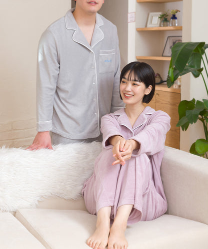 【arbol】ユニセックス パイルリラックスパンツ ルームウェア【253W432ALB002】