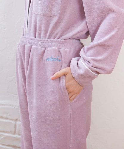 【arbol】ユニセックス パイルリラックスパンツ ルームウェア【253W432ALB002】