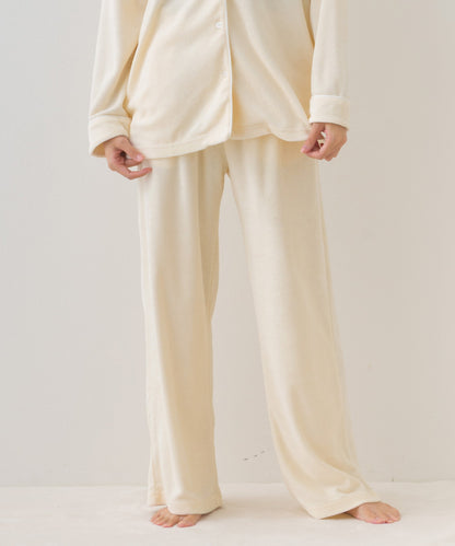 【arbol】ユニセックス パイルリラックスパンツ ルームウェア【253W432ALB002】