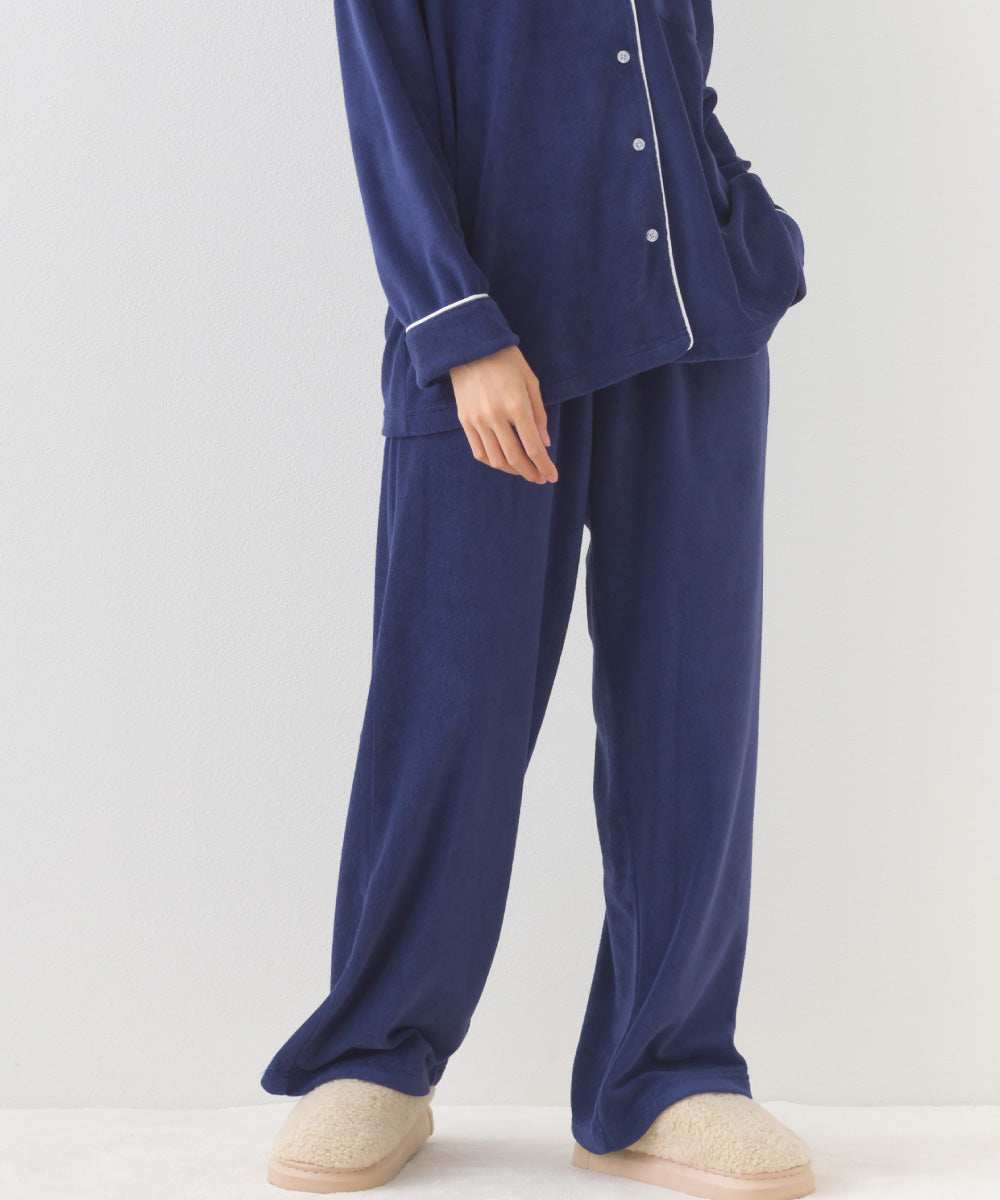 【arbol】ユニセックス パイルリラックスパンツ ルームウェア【253W432ALB002】