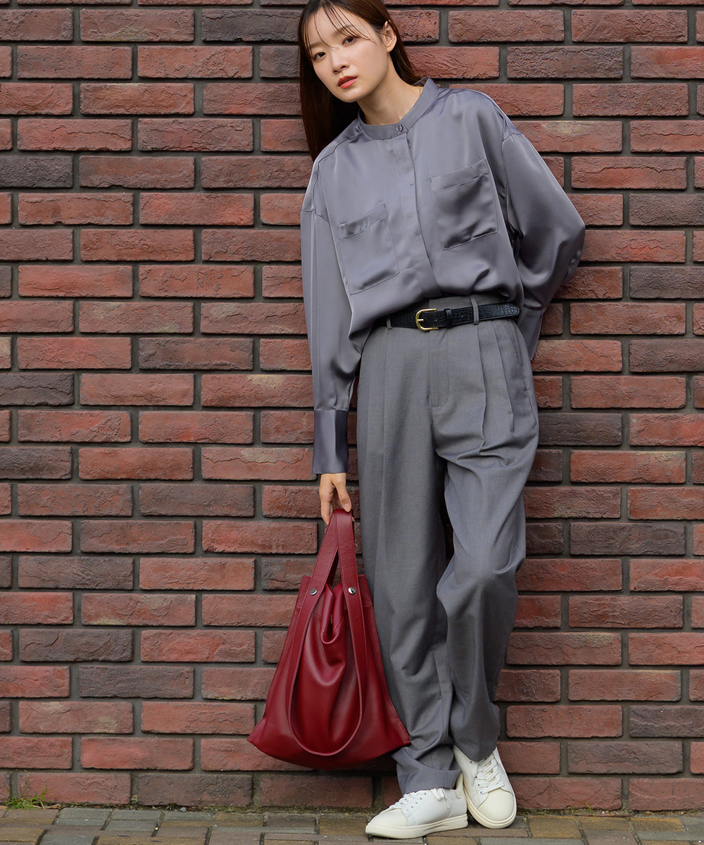 【BEAUTIFUL FRIDAY】ツータックテーパードパンツ【253W432BFR001】