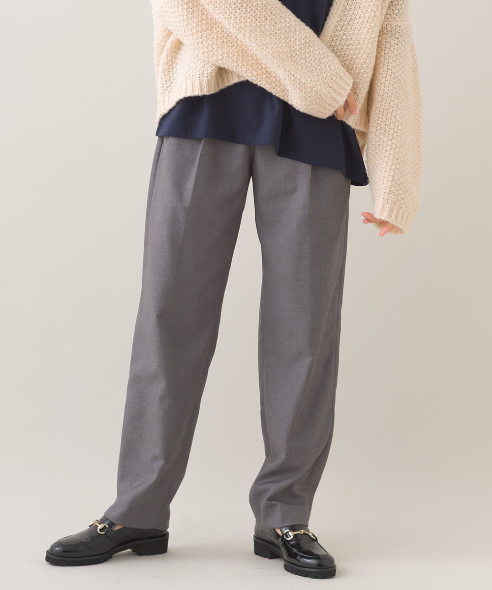【BEAUTIFUL FRIDAY】ツータックテーパードパンツ【253W432BFR001】