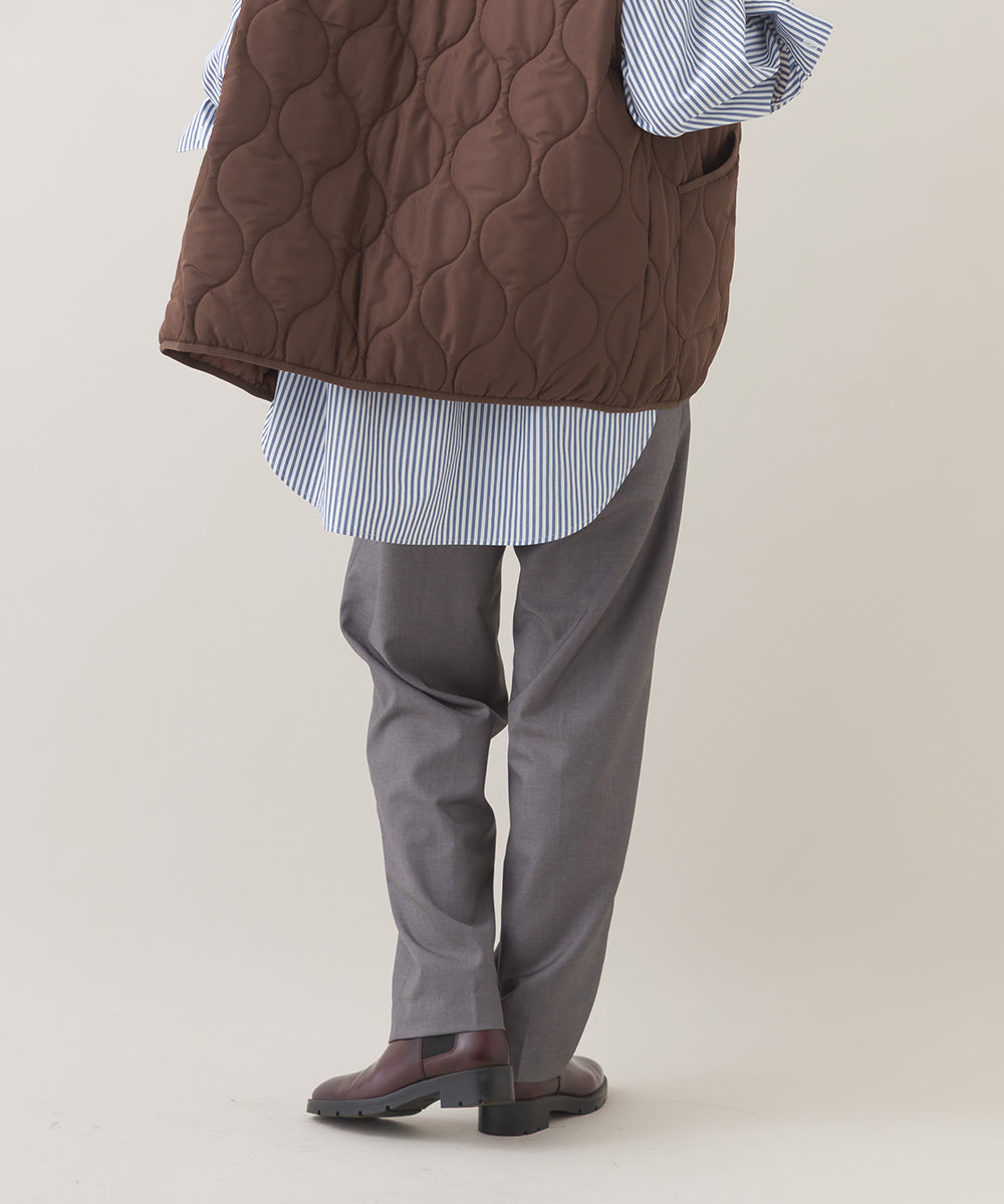 【BEAUTIFUL FRIDAY】ツータックテーパードパンツ【253W432BFR001】