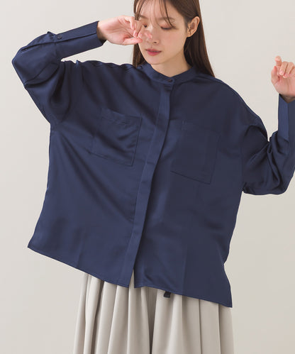 【BEAUTIFUL FRIDAY】バンドカラーシャツ【253W435BFR003】