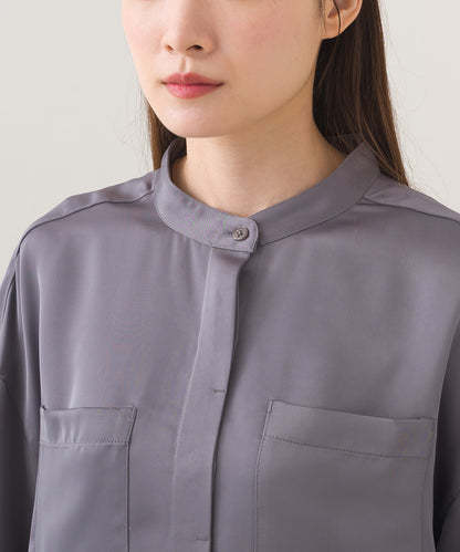 【BEAUTIFUL FRIDAY】バンドカラーシャツ【253W435BFR003】