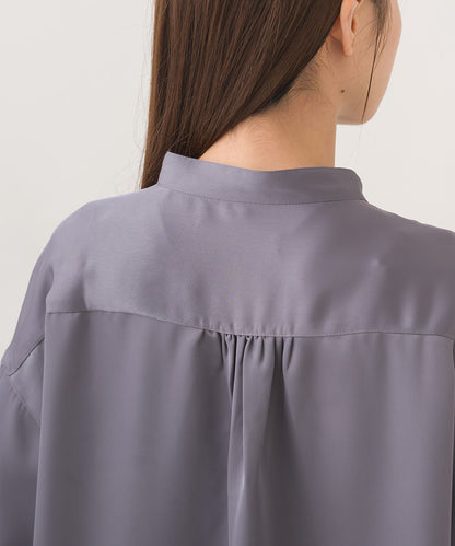 【BEAUTIFUL FRIDAY】バンドカラーシャツ【253W435BFR003】