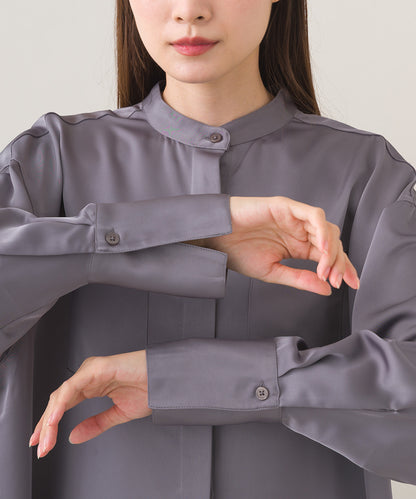 【BEAUTIFUL FRIDAY】バンドカラーシャツ【253W435BFR003】