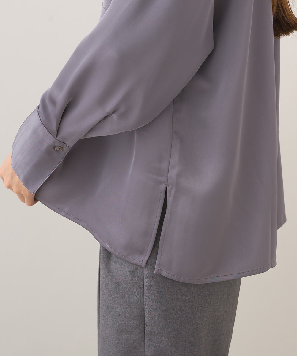 【BEAUTIFUL FRIDAY】バンドカラーシャツ【253W435BFR003】