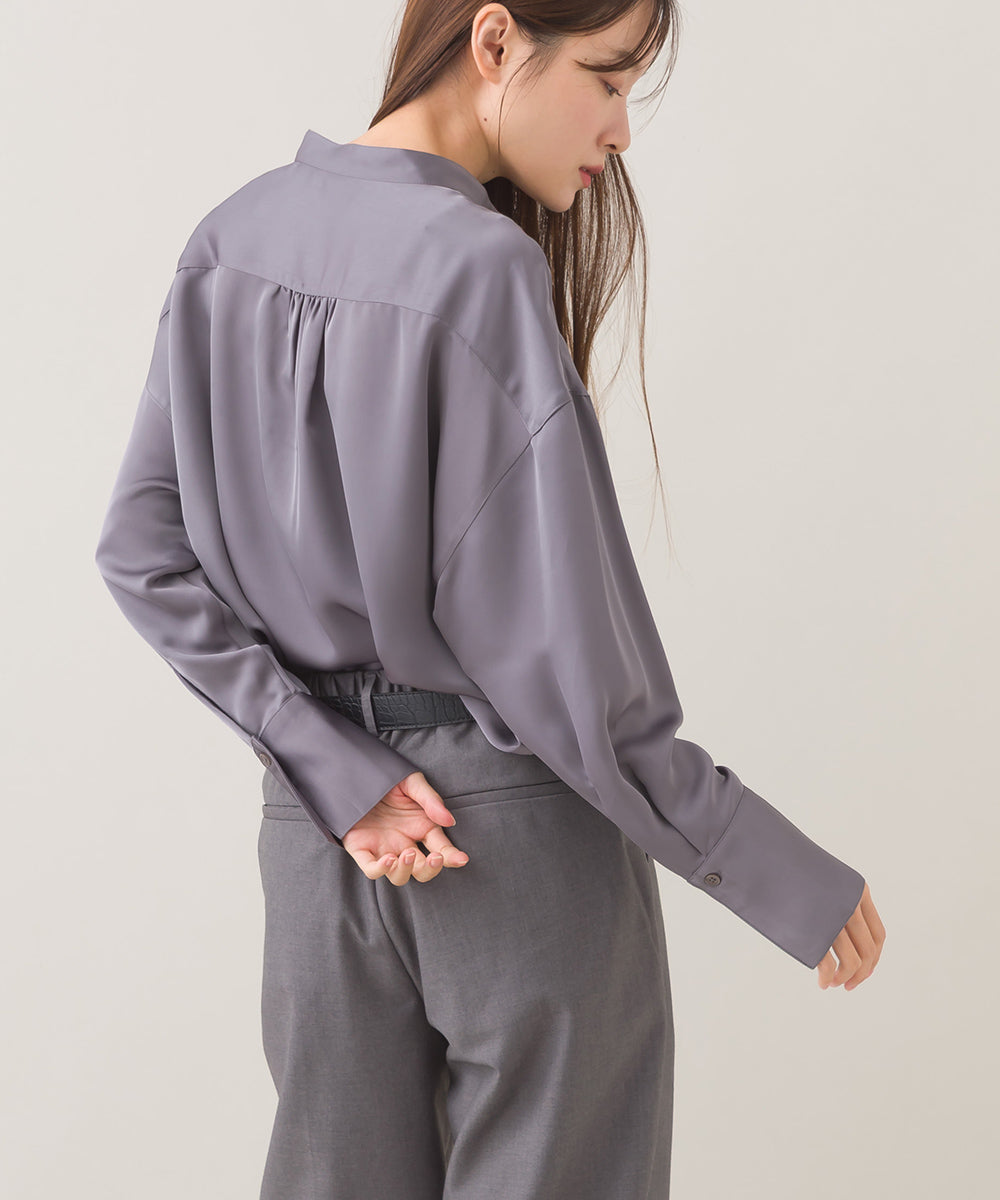 【BEAUTIFUL FRIDAY】バンドカラーシャツ【253W435BFR003】