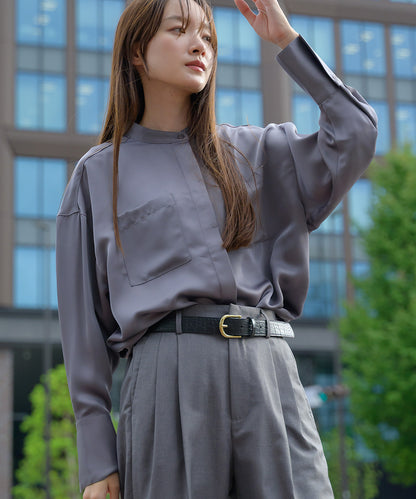 【BEAUTIFUL FRIDAY】バンドカラーシャツ【253W435BFR003】