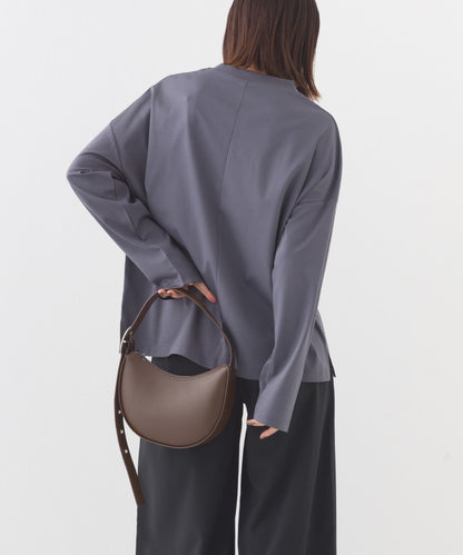 【e voi】モックネック長袖Tシャツ TEIJIN sorona 接触冷感【253W427EVO003】