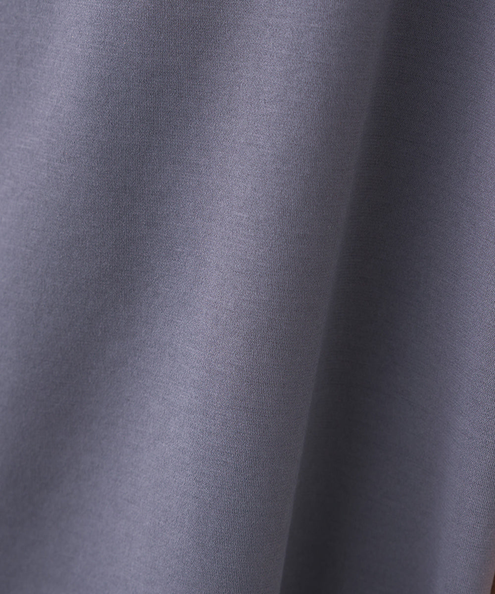 【e voi】ワイドシルエット裾ラウンド半袖プルオーバーTシャツ TEIJIN sorona 接触冷感【253W427EVO001】
