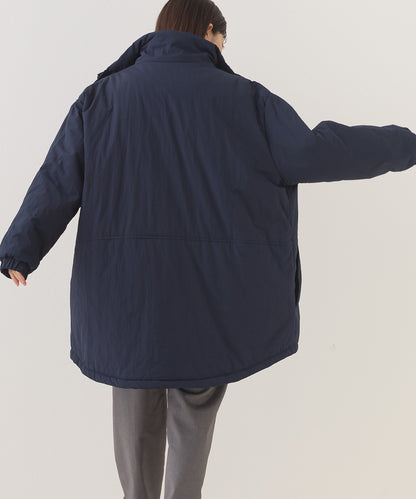 【OMNES】中綿ダウンマウンテンジャケットルーズシルエットコート【254W427OMN083】